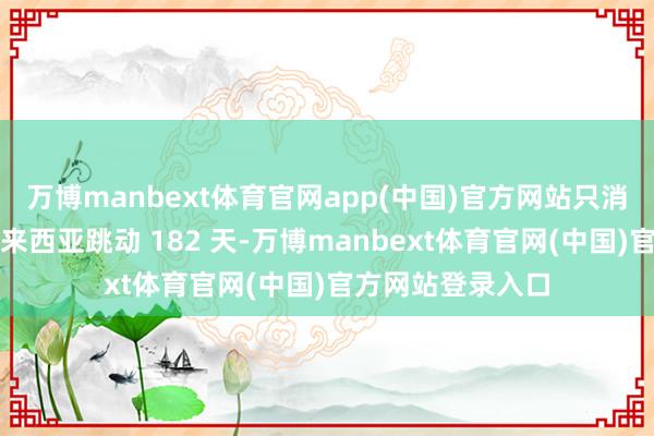 万博manbext体育官网app(中国)官方网站只消一年内居住在马来西亚跳动 182 天-万博manbext体育官网(中国)官方网站登录入口